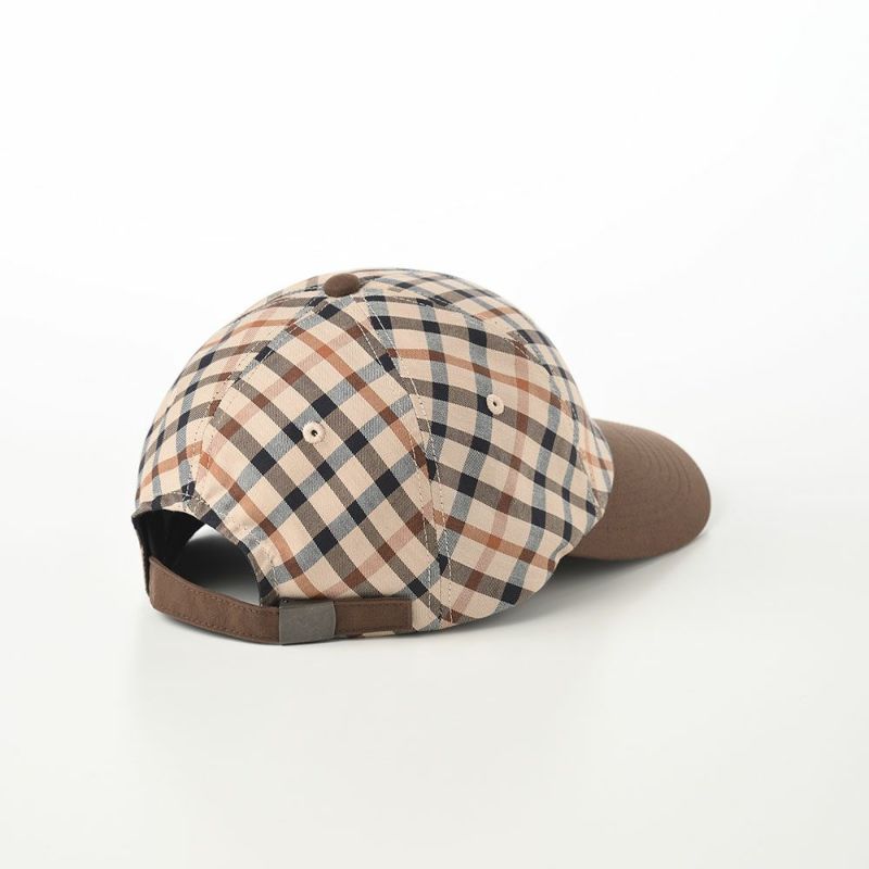 ダックスのキャップ Cap Cotton Tartan（キャップ コットン タータン） D3884 ブラウン