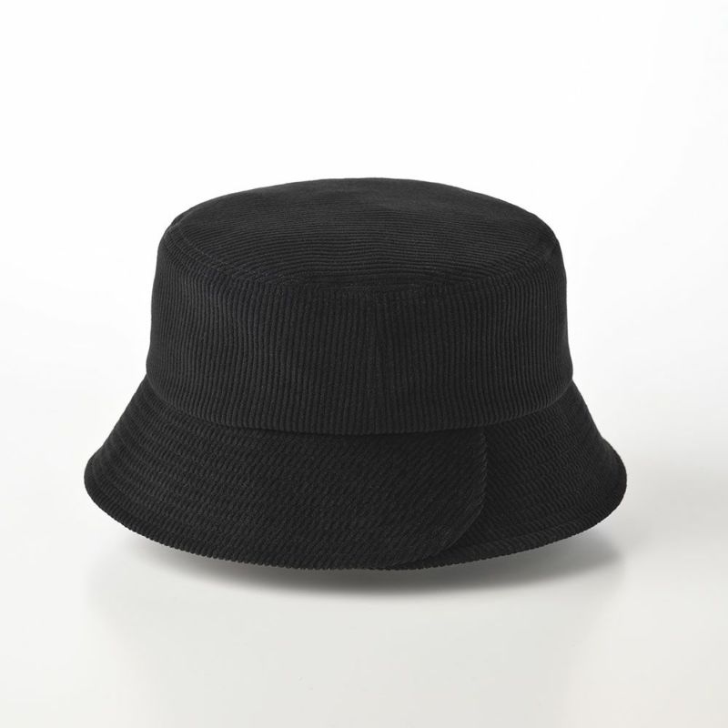 ダックスのバケットハット Bucket Hat Corduroy（バケットハット コーデュロイ） D3886 ブラック