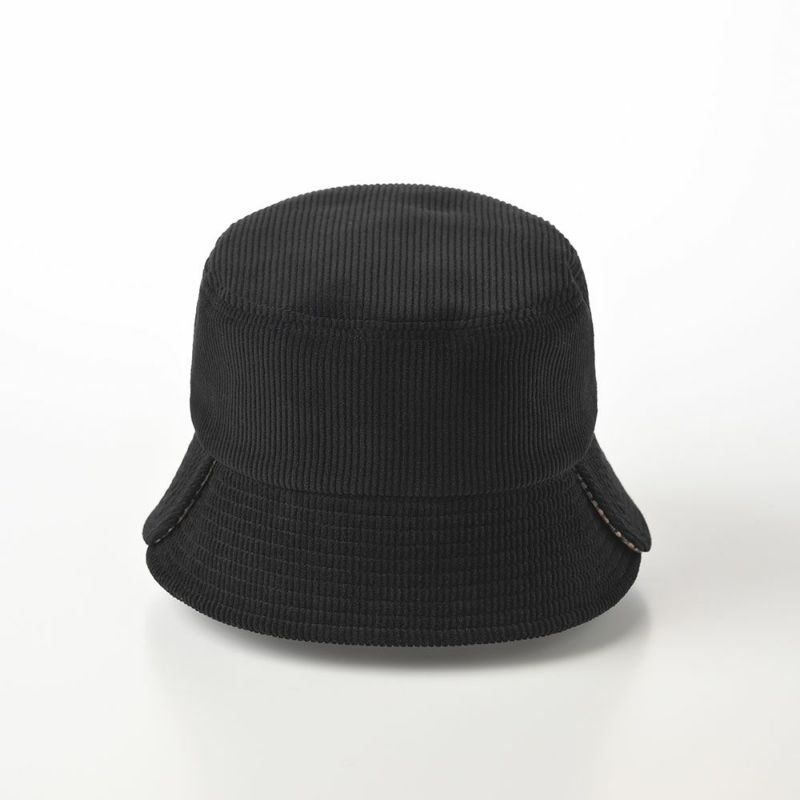 ダックスのバケットハット Bucket Hat Corduroy（バケットハット コーデュロイ） D3886 ブラック