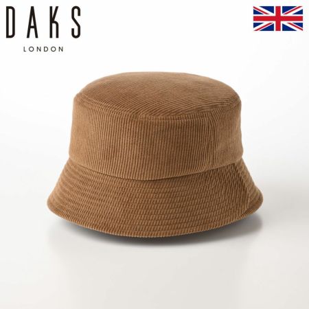 ダックスのバケットハット Bucket Hat Corduroy（バケットハット コーデュロイ） D3886 キャメル