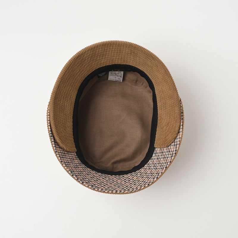 ダックスのバケットハット Bucket Hat Corduroy（バケットハット コーデュロイ） D3886 キャメル