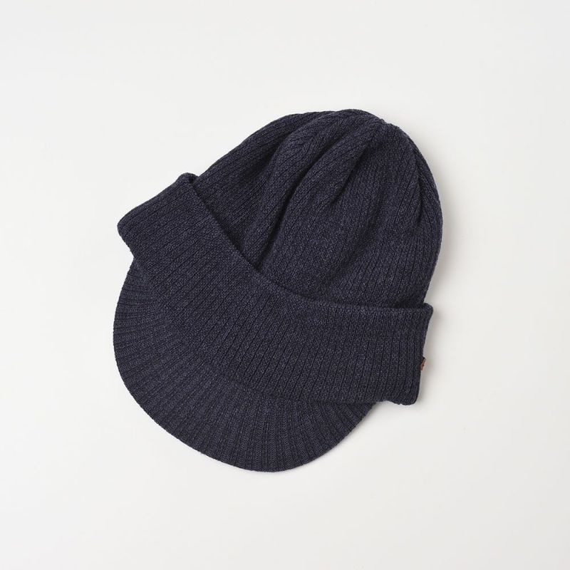 ステットソンのニット帽 THERMO CATCH KNIT CAP（サーモキャッチニットキャップ）SE692 ネイビー