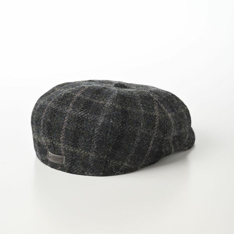 ゴットマンのキャスケット Princeton Harris Tweed（プリンストン ハリスツイード） G2790511 ダークグレー