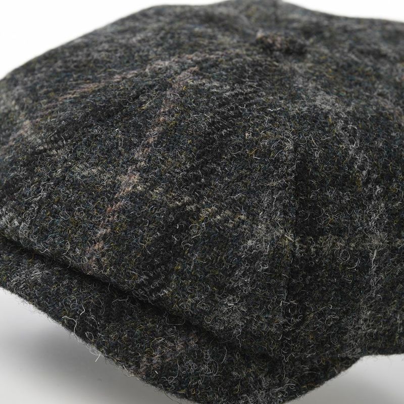 ゴットマンのキャスケット Princeton Harris Tweed（プリンストン ハリスツイード） G2790511 ダークグレー