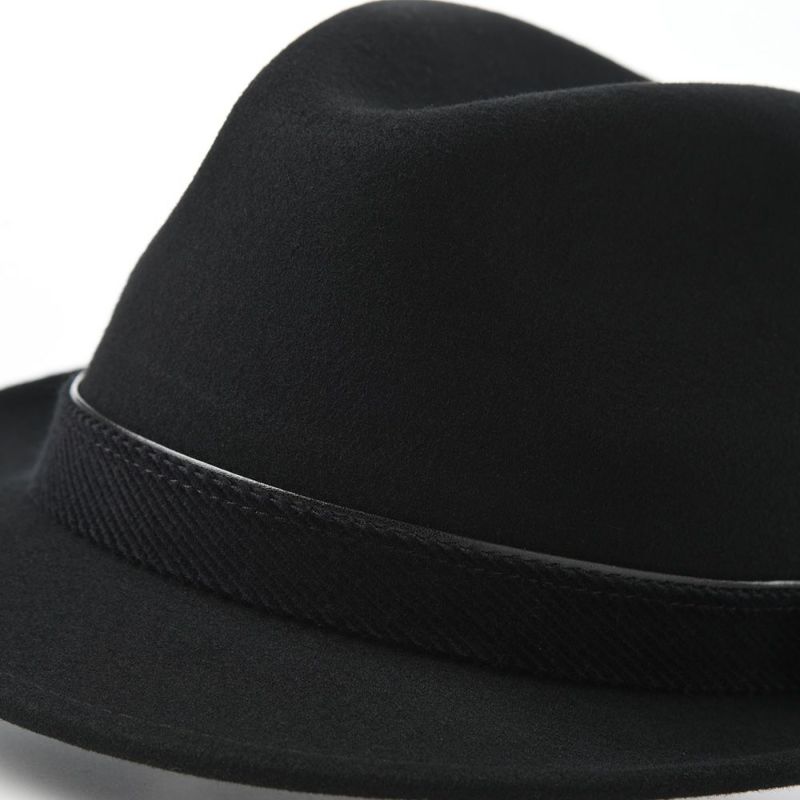 ゴットマンのフェルトハット Trilby Wool Hat（トリルビー ウールハット） G12287 ブラック