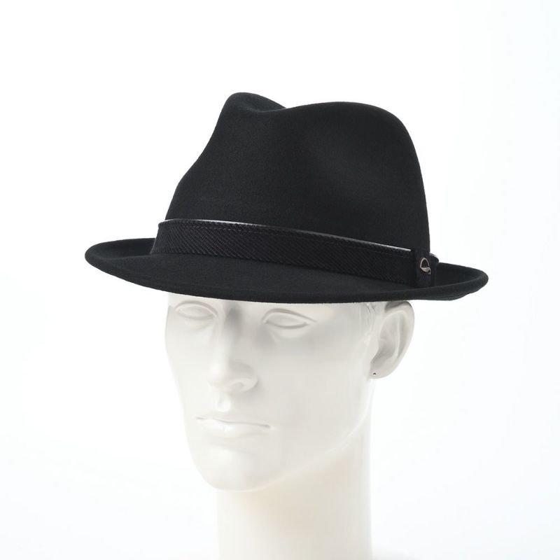 ゴットマンのフェルトハット Trilby Wool Hat（トリルビー ウールハット） G12287 ブラック