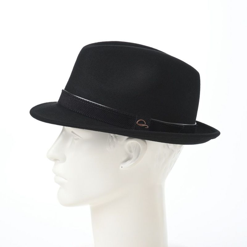 ゴットマンのフェルトハット Trilby Wool Hat（トリルビー ウールハット） G12287 ブラック