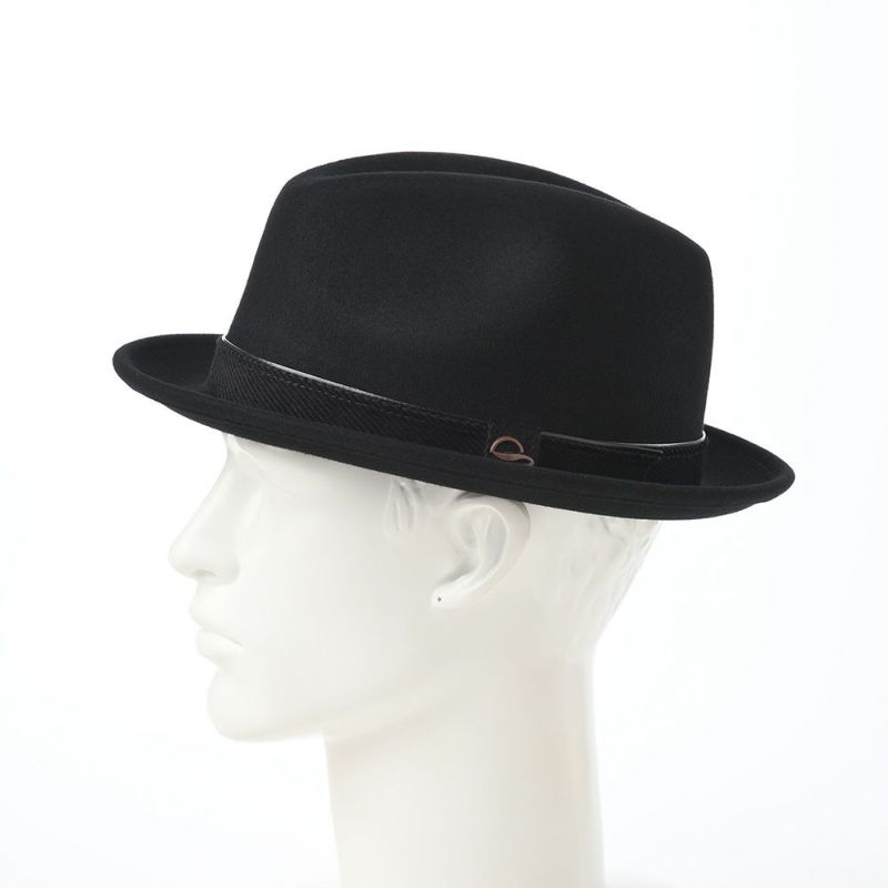 ゴットマンのフェルトハット Trilby Wool Hat（トリルビー ウールハット） G12287 ブラック