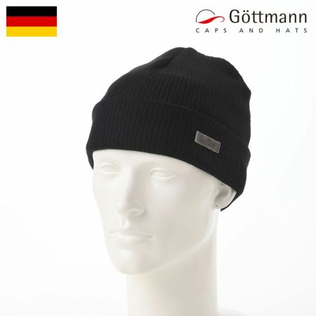 ゴットマンのニット帽 Wool Mix Knit Watch（ウールミックス ニットワッチ） G27258 ブラック