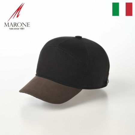 マローネのキャップ野球帽 Waterproof Baseball（ウォータープルーフ ベースボール） BT1064 ブラック