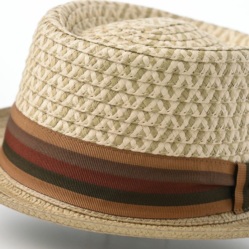 ゴットマンのポークパイハット Porkpie Paperhat（ポークパイ ペーパーハット） G29412303 ベージュ