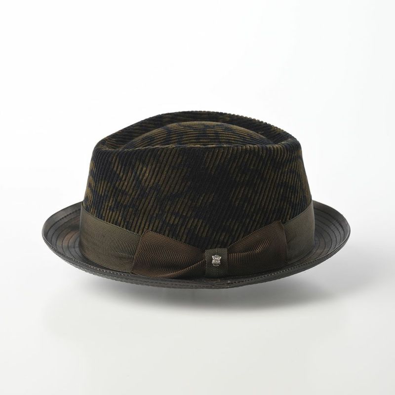 マローネの布帛ソフトハット Trilby Lambskin Brim（トリルビー ラムスキンブリム） UT197 グリーン