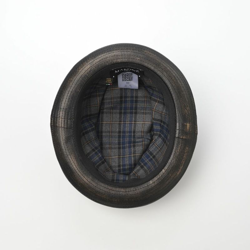 マローネの布帛ソフトハット Trilby Lambskin Brim（トリルビー ラムスキンブリム） UT197 グリーン