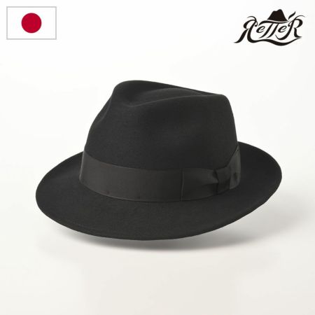 ニューエラ トリルビーハット WOOL FELT ブラック NEW ERA - ハット