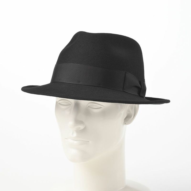 レッターのフェルトハット Wool Fedora（ウールフェドラ） ブラック