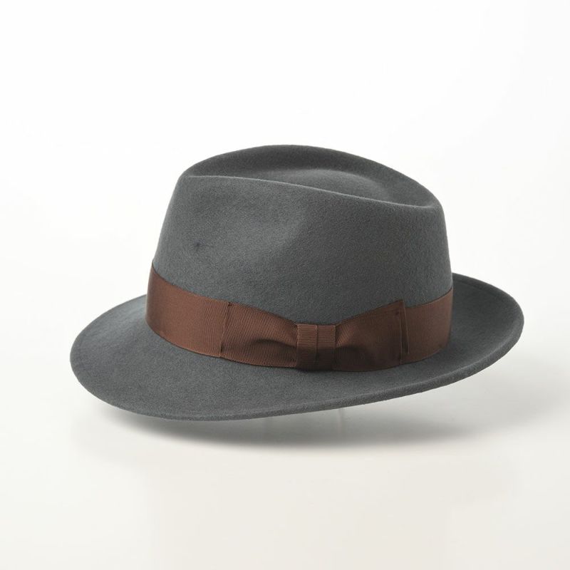 レッターのフェルトハット Wool Fedora（ウールフェドラ） グレー