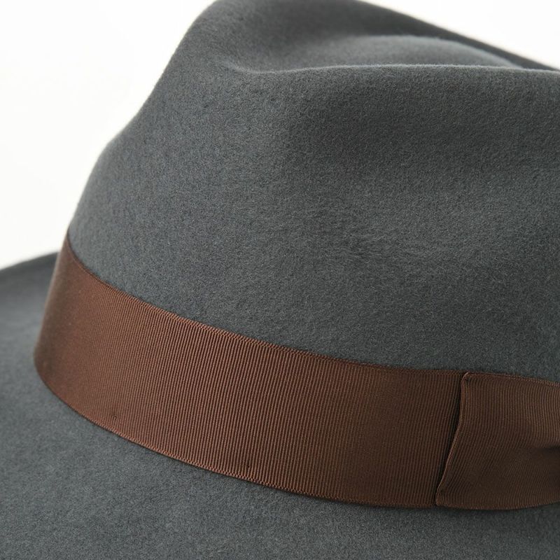 レッターのフェルトハット Wool Fedora（ウールフェドラ） グレー