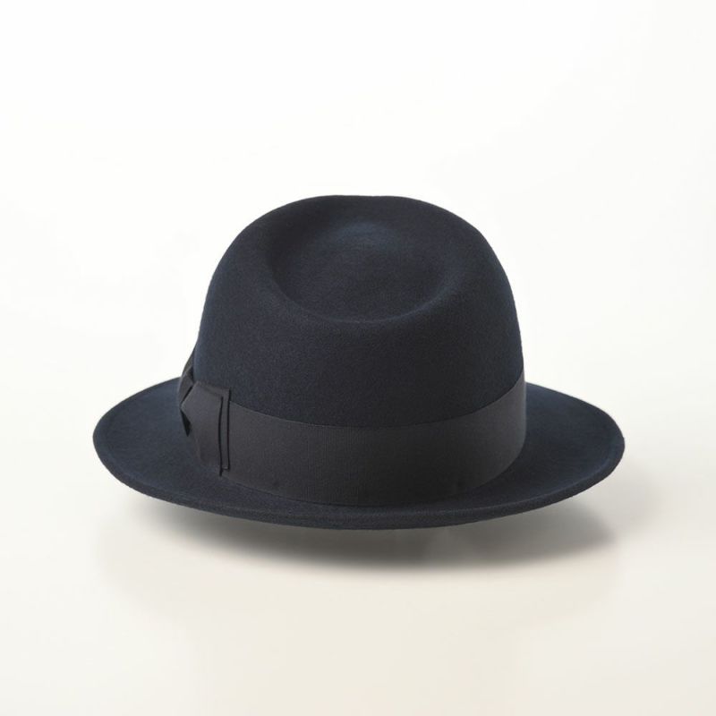 レッターのフェルトハット Wool Fedora（ウールフェドラ） ネイビー