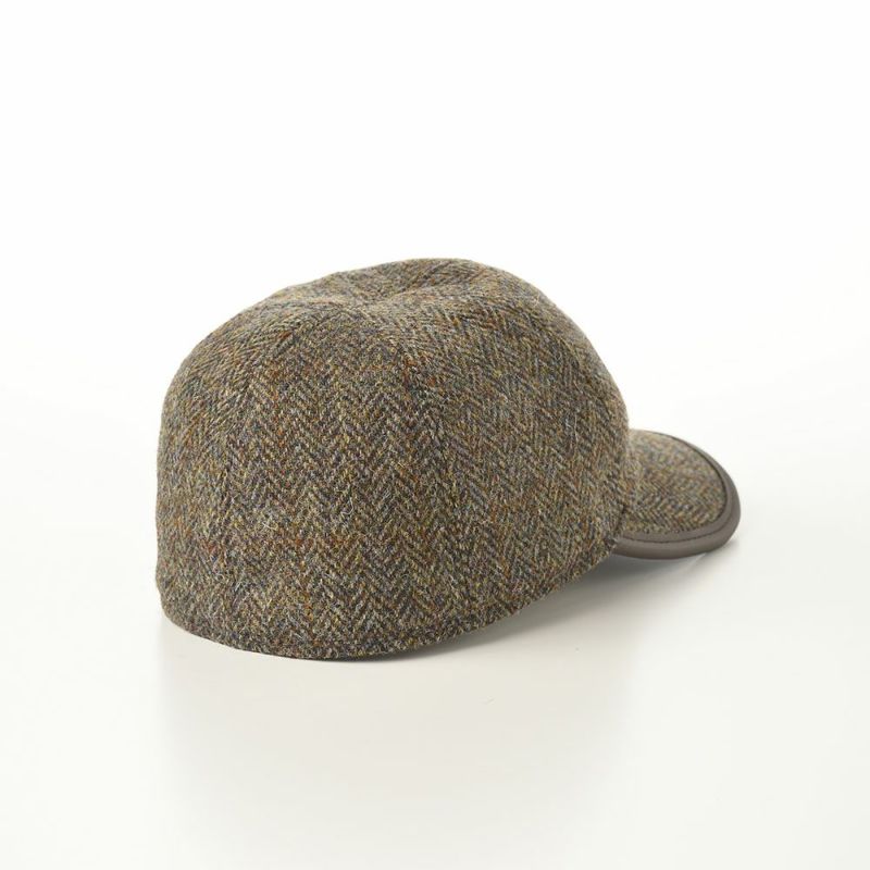 ゴットマンのキャップ Monaco Harris Tweed（モナコ ハリスツイード） G1407187 ブラウン