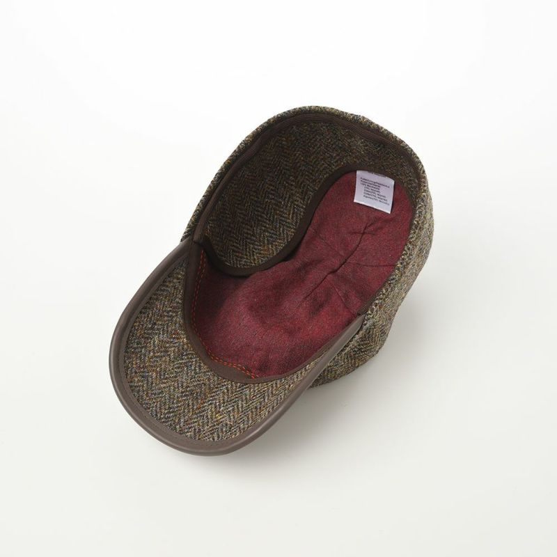 ゴットマンのキャップ Monaco Harris Tweed（モナコ ハリスツイード） G1407187 ブラウン