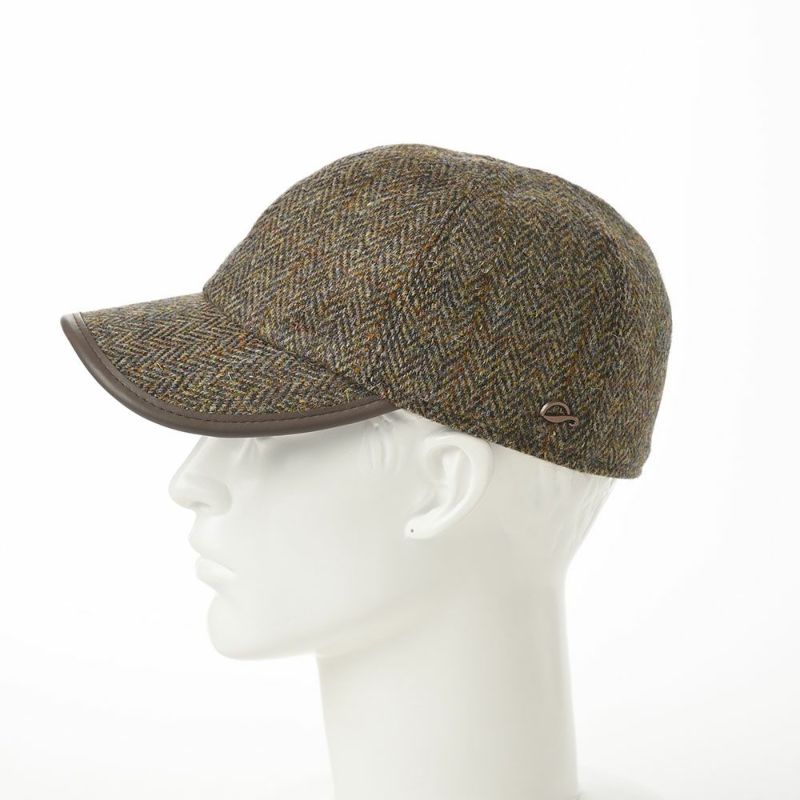 ゴットマンのキャップ Monaco Harris Tweed（モナコ ハリスツイード） G1407187 ブラウン