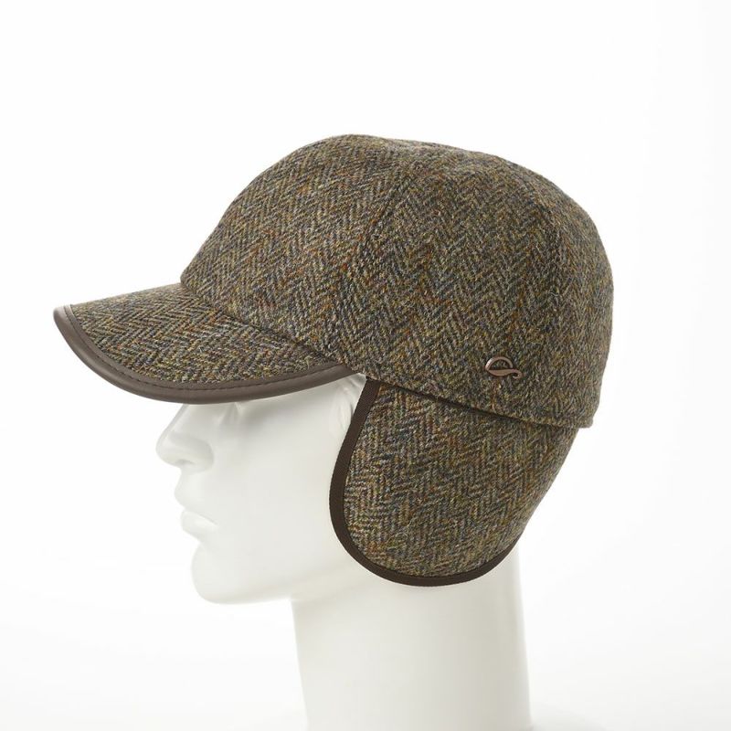 ゴットマンのキャップ Monaco Harris Tweed（モナコ ハリスツイード） G1407187 ブラウン