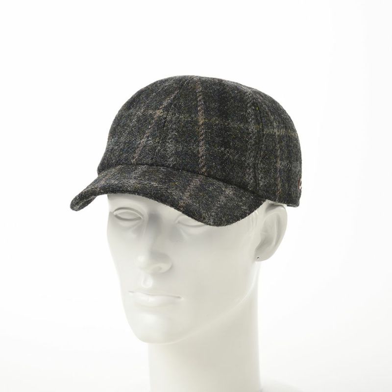 ゴットマンのキャップ Monaco Harris Tweed（モナコ ハリスツイード） G1407511 グレーグリーン