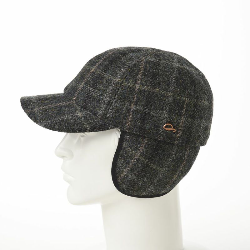 ゴットマンのキャップ Monaco Harris Tweed（モナコ ハリスツイード） G1407511 グレーグリーン