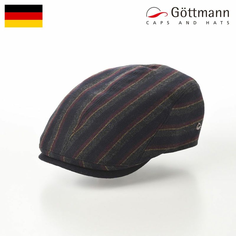 帽子 ハンチング Gottmann（ゴットマン） Jackson Wool（ジャクソン ウール） G2638532 ネイビー