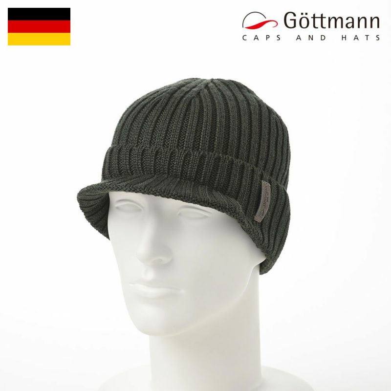 ゴットマンのニット帽 Wool Mix Knit Cap（ウールミックス ニットキャップ） G4296 グリーン
