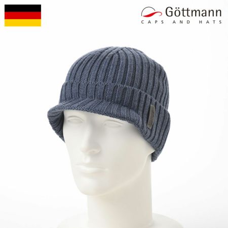 ゴットマンのニット帽 Wool Mix Knit Cap（ウールミックス ニットキャップ） G4296 スカイブルー
