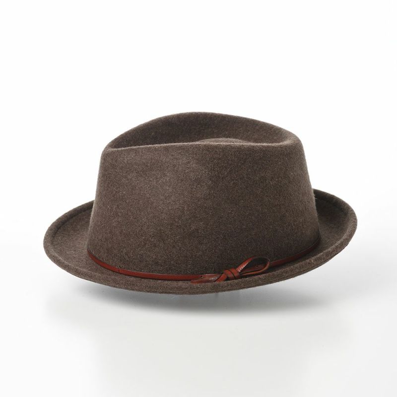 ソルバッティのフェルトハット Wool Short Brim（ウール ショートブリム） S003 ブラウン