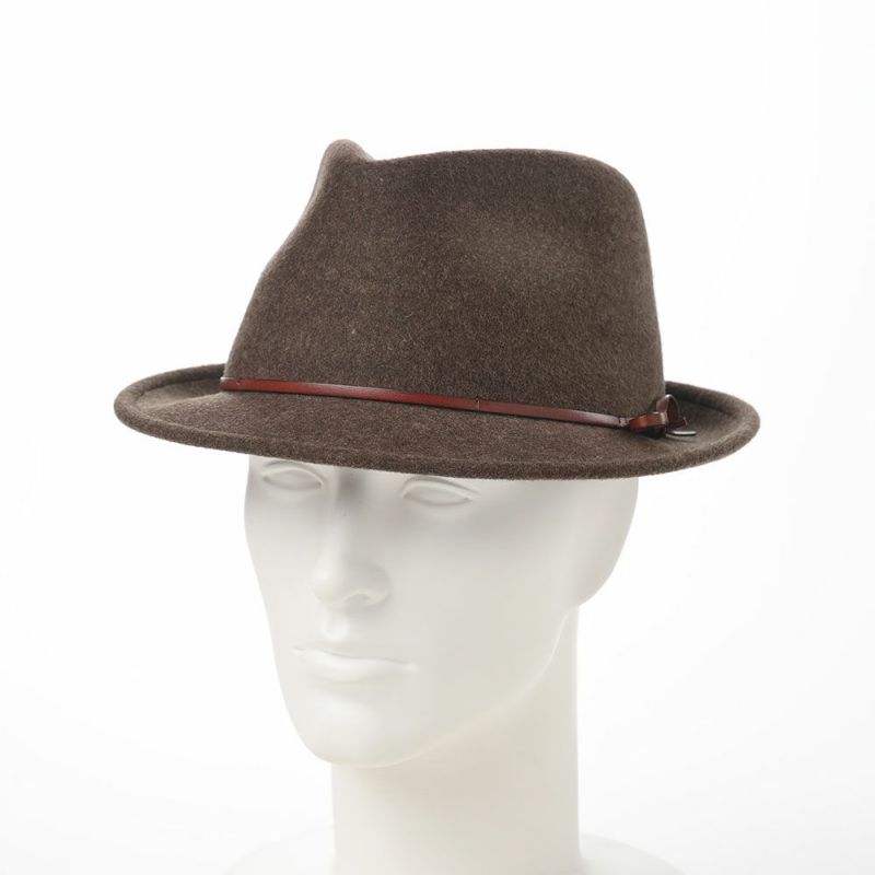 ソルバッティのフェルトハット Wool Short Brim（ウール ショートブリム） S003 ブラウン