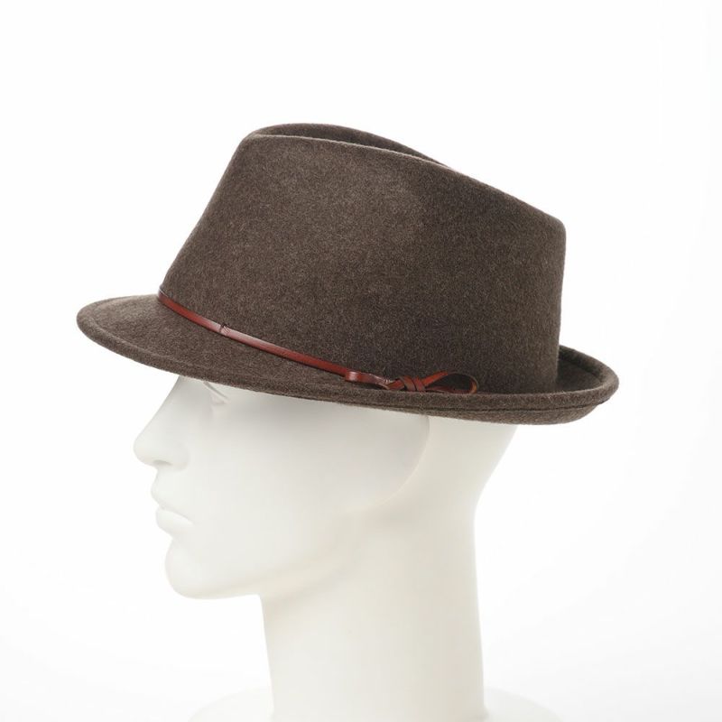 ソルバッティのフェルトハット Wool Short Brim（ウール ショートブリム） S003 ブラウン