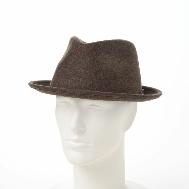 ソルバッティのフェルトハット Wool Short Brim（ウール ショートブリム） S003 ブラウン