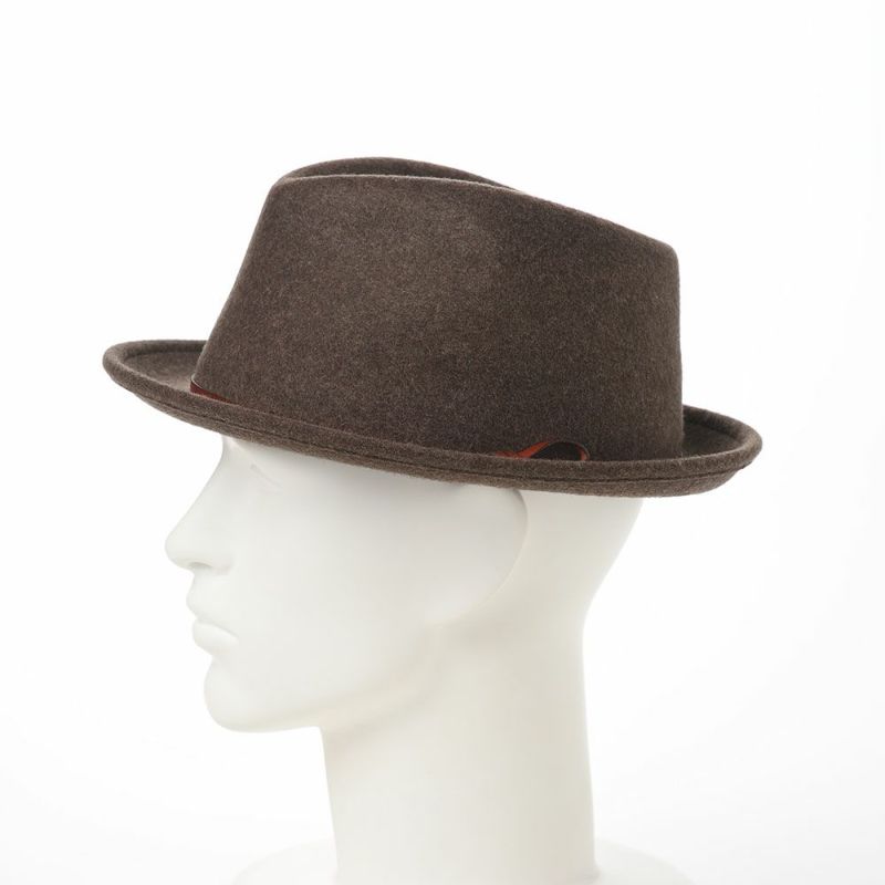 ソルバッティのフェルトハット Wool Short Brim（ウール ショートブリム） S003 ブラウン