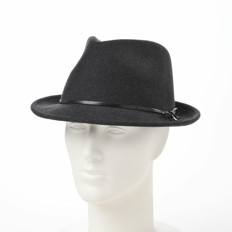 ソルバッティのフェルトハット Wool Short Brim（ウール ショートブリム） S003 ダークグレー