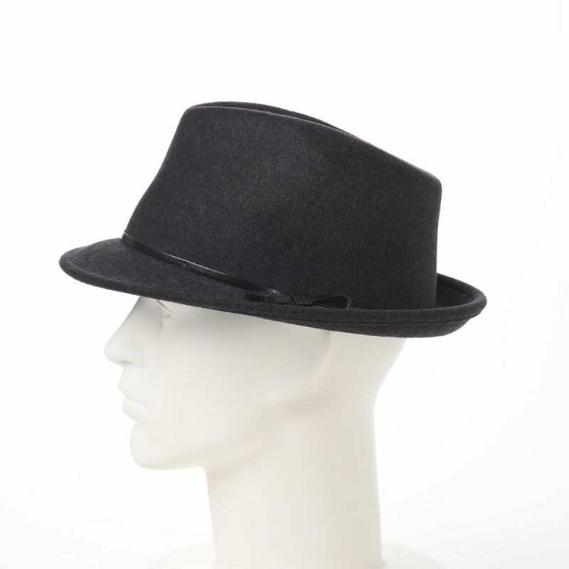 ソルバッティのフェルトハット Wool Short Brim（ウール ショートブリム） S003 ダークグレー