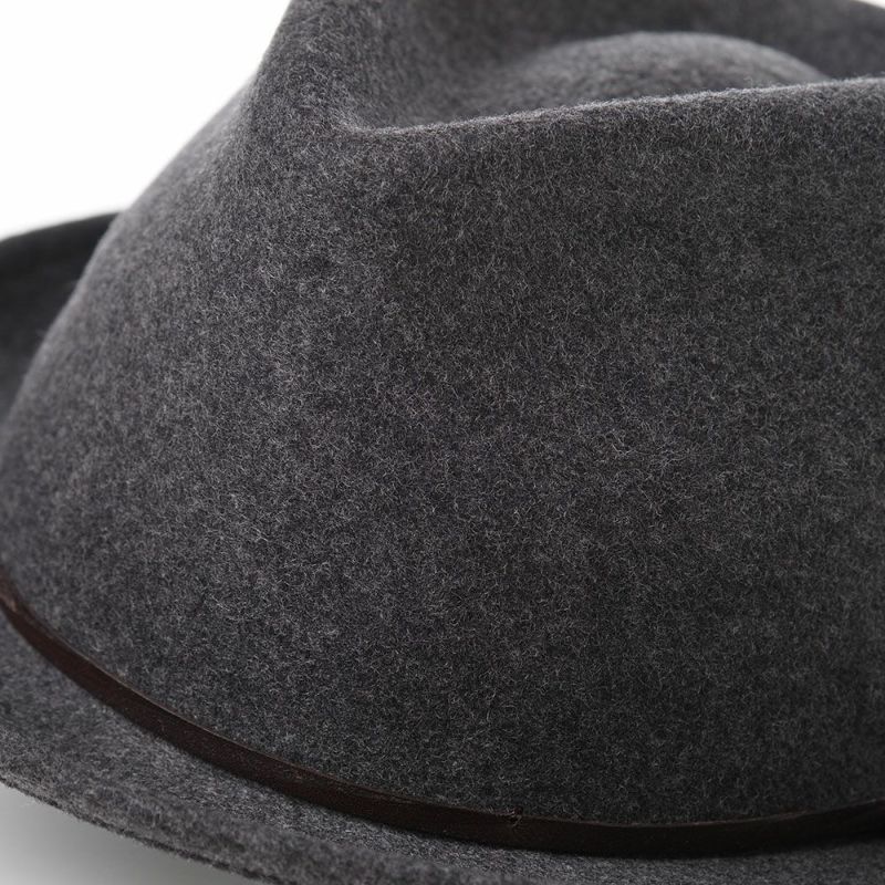 ソルバッティのフェルトハット Wool Short Brim（ウール ショートブリム） S003 グレー