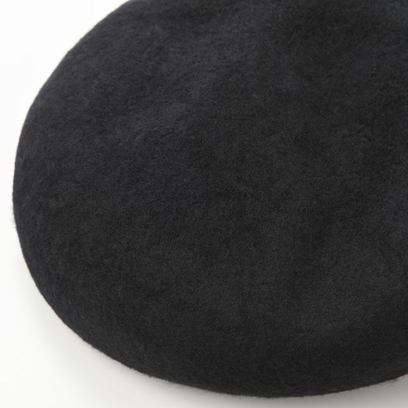 レッターのベレー帽 Cashmere Mix Beret（カシミヤミックスベレー） ブラック