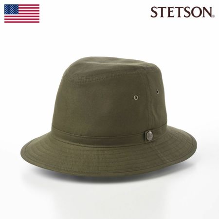 ステットソンのソフトハット PARAFIN HAT（パラフィンハット）SE671 オリーブ