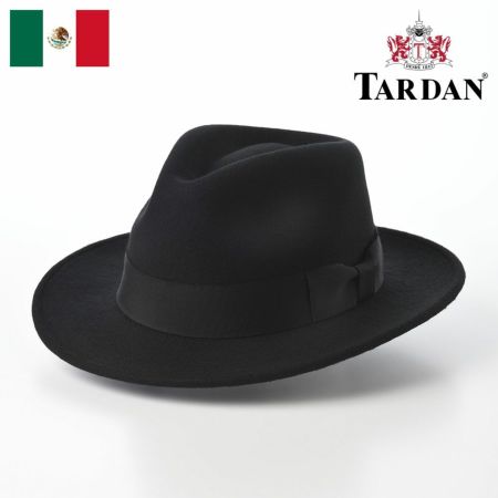 タルダンのフェルトハット FEDORA CONFORT（フェドラ コンフォート） ブラック