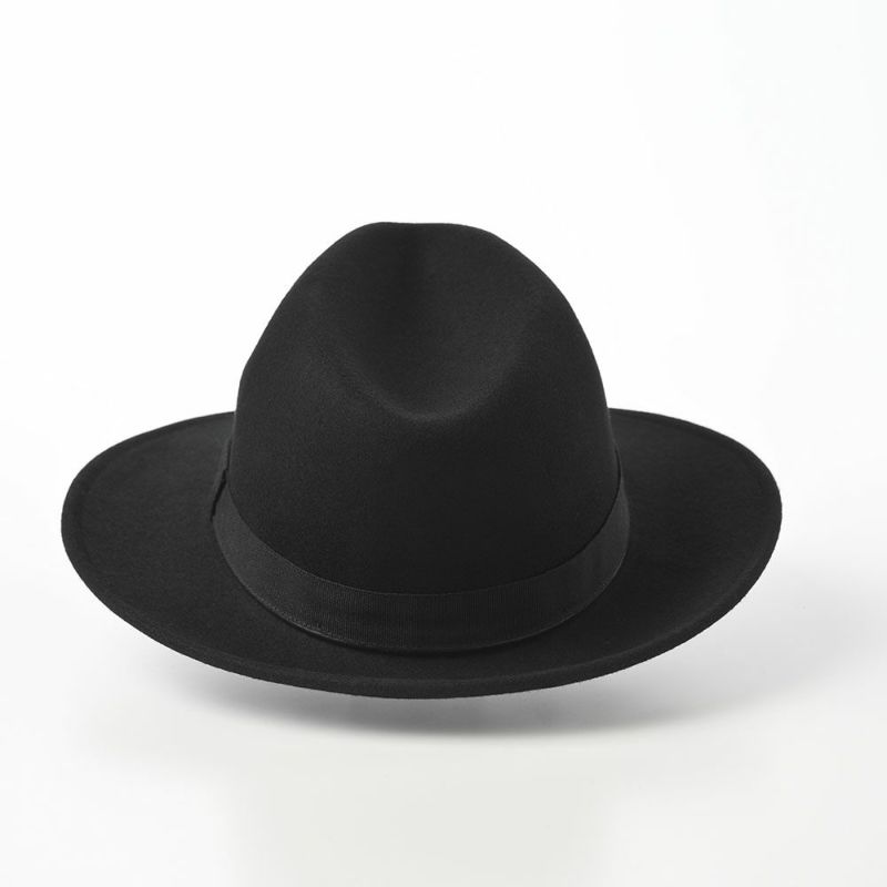 ハイランドクロスのフェルトハット Malcolm Wool Hat 009（マルコム ウールハット） ブラック