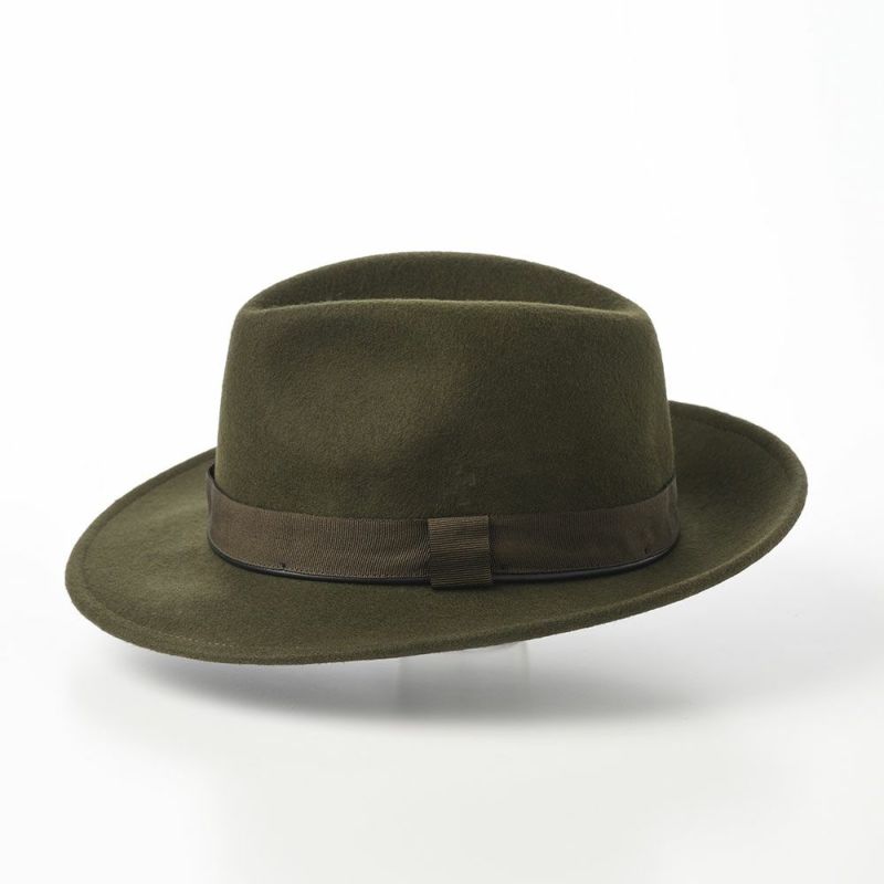 ハイランドクロスのフェルトハット Malcolm Wool Hat 009（マルコム ウールハット） オリーブ