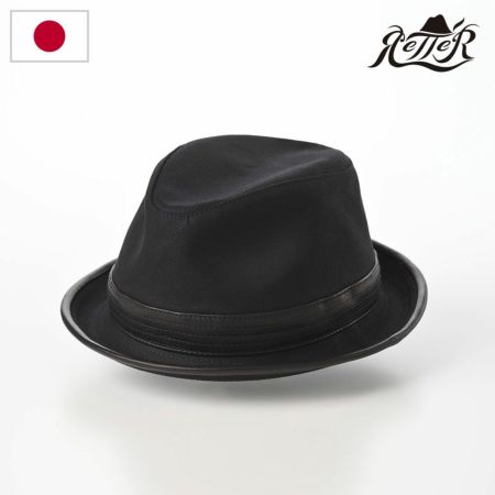 レッター ソフトハット New Para Hat（ニューパラハット） ブラック | 帽子通販 時谷堂百貨【公式】