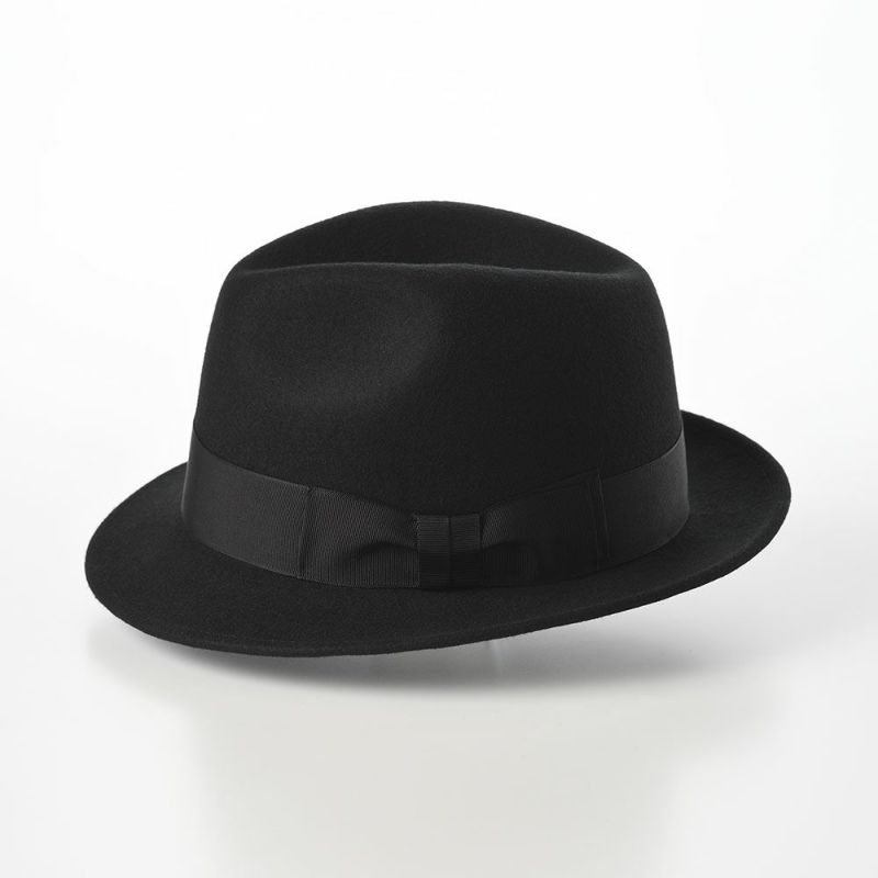 レッター フェルトハット Wool Trilby（ウールトリルビー） ブラック ...