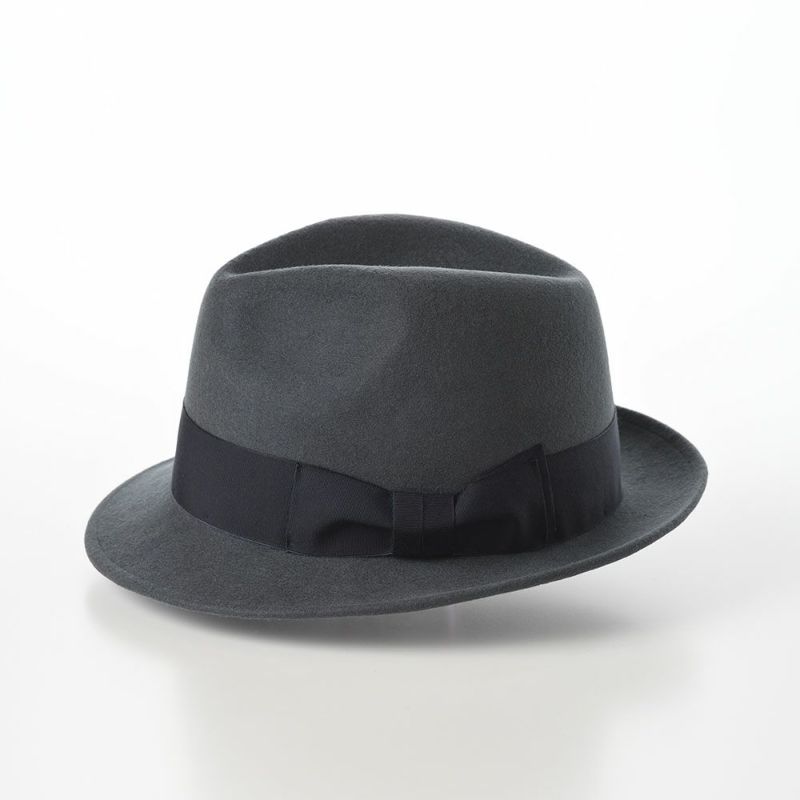 レッターのフェルトハット Wool Trilby（ウールトリルビー） グレー