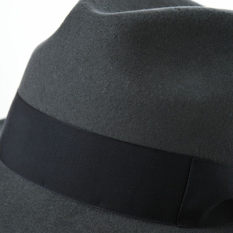 レッターのフェルトハット Wool Trilby（ウールトリルビー） グレー