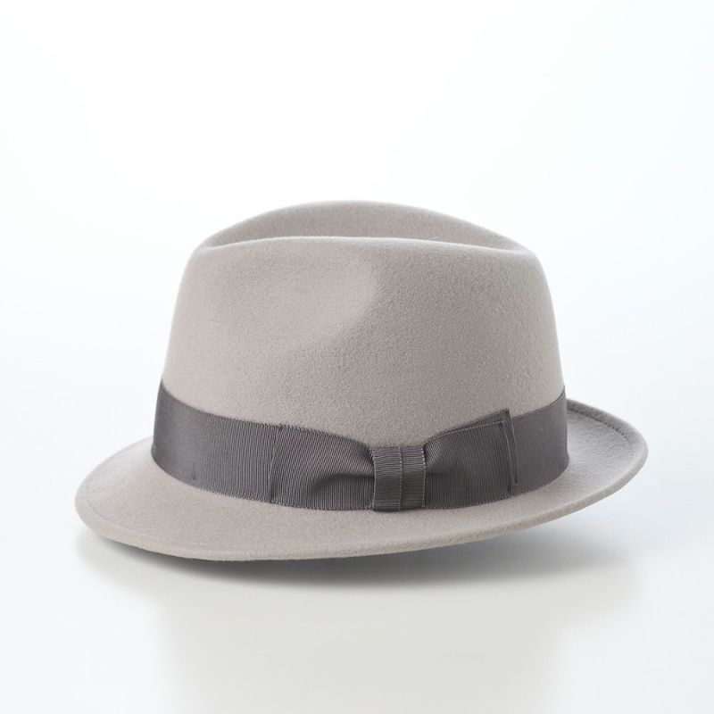 レッターのフェルトハット Wool Trilby（ウールトリルビー） ライトグレー