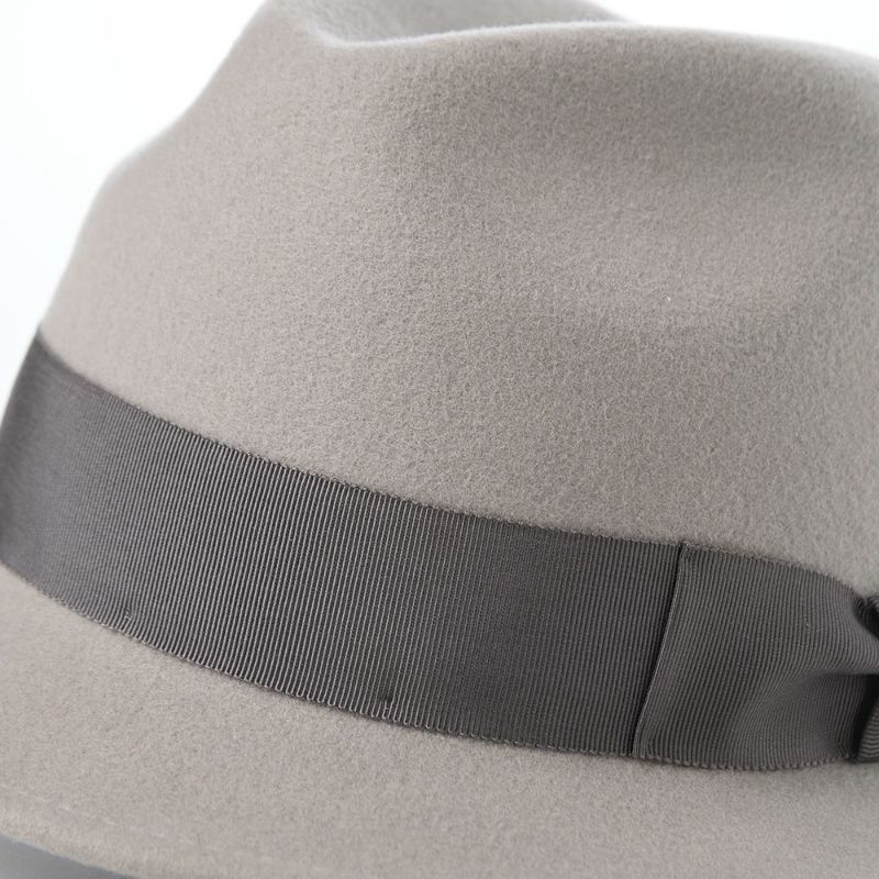 レッターのフェルトハット Wool Trilby（ウールトリルビー） ライトグレー